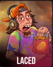 Laced slot